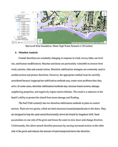 Report page