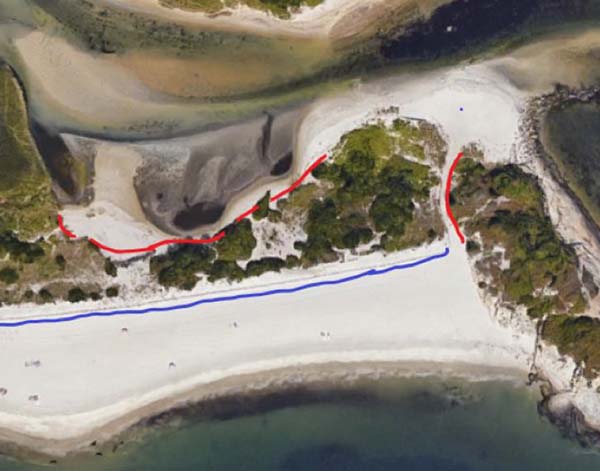 beach dune map